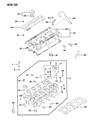 1991 Dodge Stealth Valve Cover Gasket Diagram - MD125939