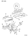 Dodge Caravan Wiper Pivot Diagram - 4673480