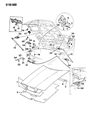 1994 Dodge Shadow Hood Cable Diagram - 4534670