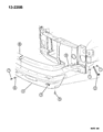 Dodge Ram Wagon Bumper Diagram - 5EB73RSA