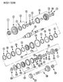 Dodge D150 Synchronizer Ring Diagram - 4637726