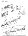 1993 Dodge Dakota Wheel Hub Diagram - 4419850