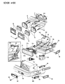 Chrysler Imperial Side Marker Light Diagram - 5262228