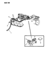 Dodge Ramcharger EGR Valve Diagram - 4287164