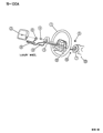 Chrysler LeBaron Clock Spring Diagram - 4688553