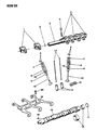 1990 Dodge Ram Wagon Camshaft Diagram - 4636811
