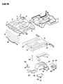 Jeep Wrangler Floor Pan Diagram - 55008330