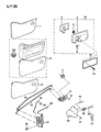 1989 Jeep Wrangler Door Lock Actuator Diagram - 55025606