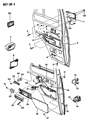 Dodge Ram Wagon Window Regulator Diagram - 55274565
