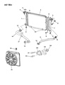 Dodge Daytona Radiator Diagram - 4401045