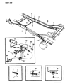 1992 Dodge Dakota Parking Brake Cable Diagram - 4294398