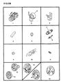 Chrysler LeBaron A/C Compressor Cut-Out Switches Diagram - 5264533