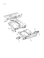 1992 Dodge D250 Ashtray Diagram - 4162629