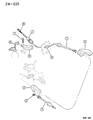 Chrysler Voyager Shift Cable Diagram - 4641755