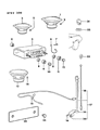 Dodge Colt Antenna Diagram - MB261196