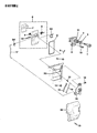 Jeep Wrangler Trunk Lid Latch Diagram - 55008126