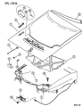 1999 Dodge Neon Hood Cable Diagram - 4658909