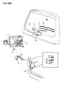 Dodge Caravan Wiper Blade Diagram - 4638751