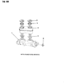 1994 Dodge Shadow Brake Master Cylinder Reservoir Diagram - 4294045