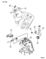 Chrysler Cirrus Clutch Cable Diagram - 4670400