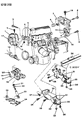 Dodge Shadow Engine Mount Bracket Diagram - 4556381