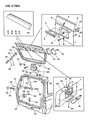 Dodge Caravan Tailgate Handle Diagram - 4328159
