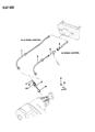 Jeep J20 Speedometer Cable Diagram - J5752282