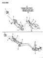 Jeep Comanche Fuel Filler Neck Diagram - 52018325