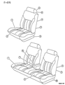 Chrysler New Yorker Seat Cushion Diagram - EV61MF6