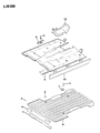 Jeep Grand Wagoneer Floor Pan Diagram - J5758349