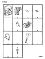 1992 Dodge Ram Wagon Oil Pressure Switch Diagram - 53030493