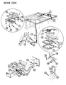 Dodge Shadow Dome Light Diagram - 3488936