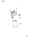 1997 Dodge Neon Vapor Canister Diagram - 4669596