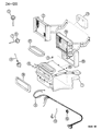 Jeep Heater Core Diagram - 4713125