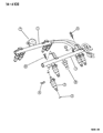 Dodge Ram Wagon Fuel Injector Diagram - 4554127