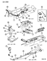 Dodge Ram Wagon A/C Hose Diagram - 55036289