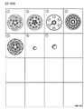 Chrysler Wheel Cover Diagram - 4472538