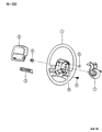 1994 Jeep Grand Cherokee Air Bag Diagram - 5DV01MX8