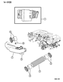 Dodge Intrepid Air Intake Coupling Diagram - 4573140