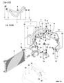 Chrysler A/C Condenser Diagram - MR227959