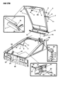 Dodge Daytona Lift Support Diagram - G0004712