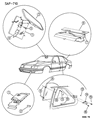 Chrysler Laser Car Mirror Diagram - 4299321