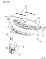 1996 Dodge Caravan Windshield Wiper Diagram - 4797683