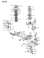 Dodge Shadow Steering Knuckle Diagram - 4449815