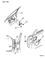 Chrysler Concorde Door Hinge Diagram - 4756269