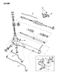 Dodge Aries Steering Gear Box Diagram - R0400211