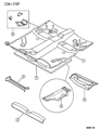 Dodge Intrepid Floor Pan Diagram - 4624496