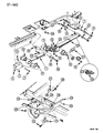 Chrysler Grand Voyager Axle Pivot Bushing Diagram - 4228564