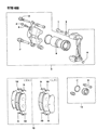 Dodge Colt Brake Bleeder Screw Diagram - MB366379