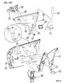 1997 Dodge Neon Door Handle Diagram - PF74RCH